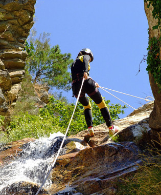 Canyoning at Val d'Isère