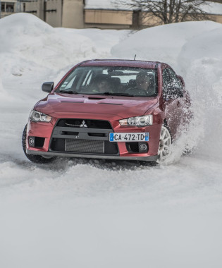 Ice Driving at Val d'Isère