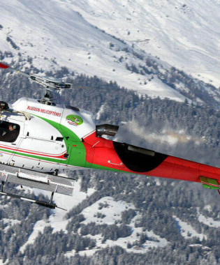 Helicopter Flight at Chamonix