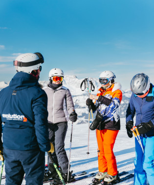 Ski - Group Lessons Adults at La Clusaz