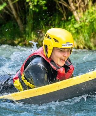 hydrospeed nage en eaux vives alpes activité