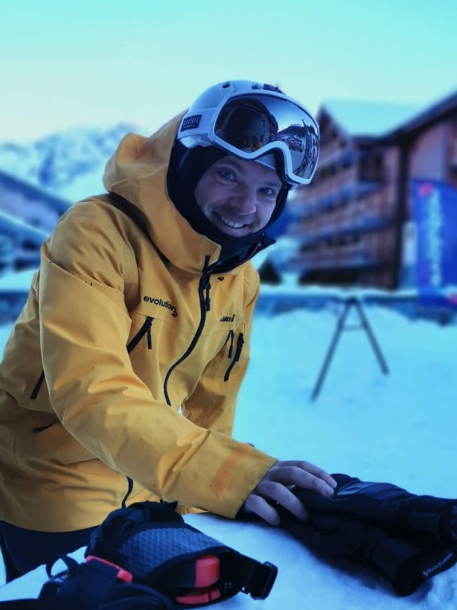Emmanuel/ moniteur de ski/ moniteur  VTT