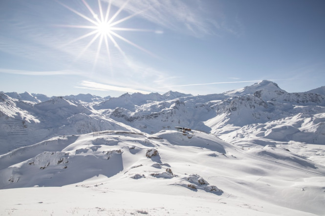Tignes' ski area