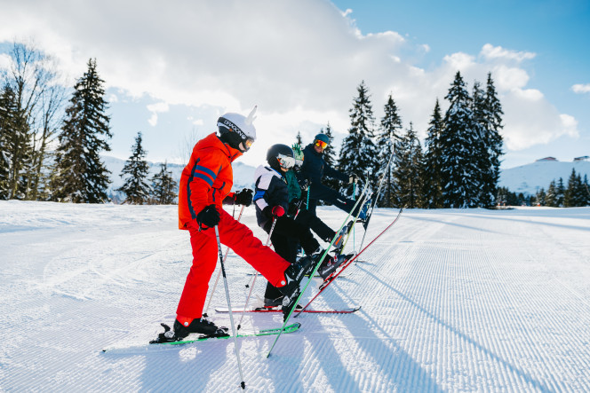 ski, leçons privées, neige, montagne, megève