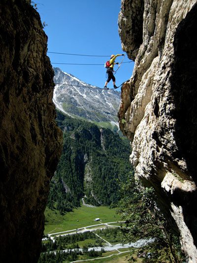 La via-ferrata