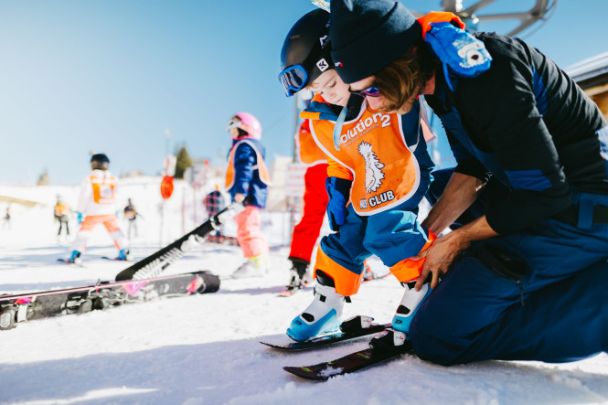 ski lessons la clusaz
