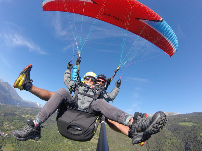 Parapente La Rosière