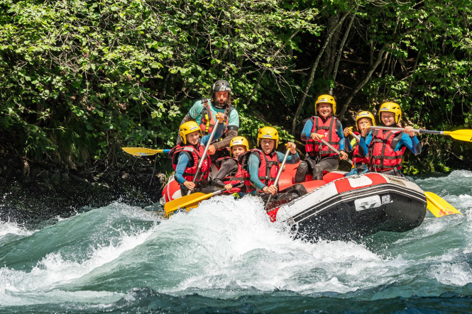 rafting savoie alpes activité famille