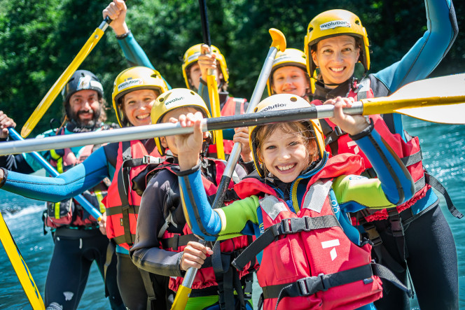 rafting savoie activité famille