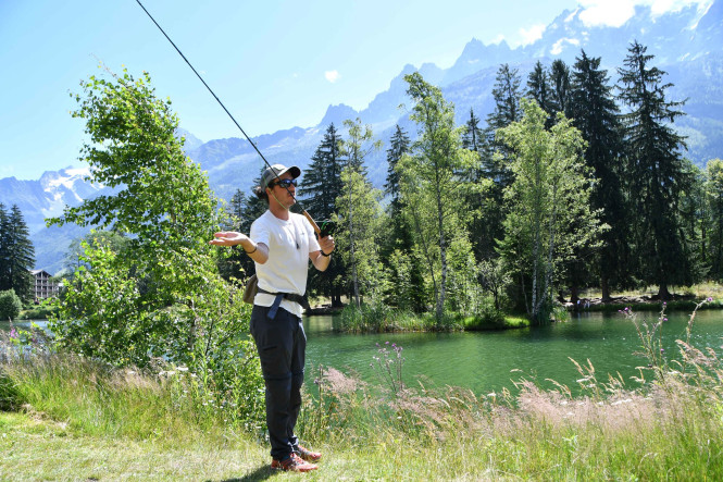 Fly fishing Chamonix