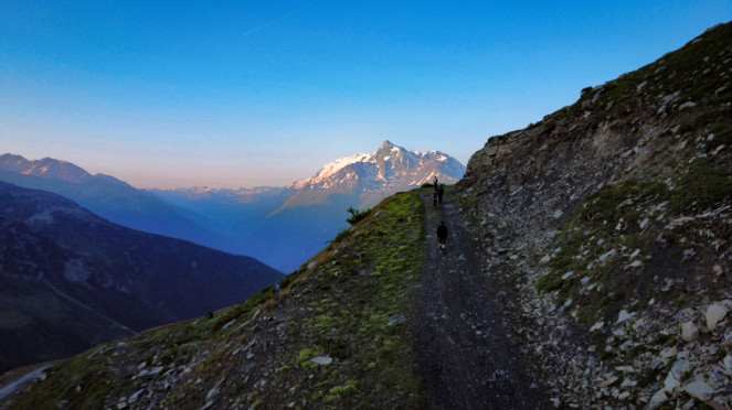 Sunrise at La Rosière