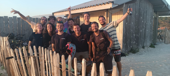 lacanau kitesurf team evolution 2 moniteurs