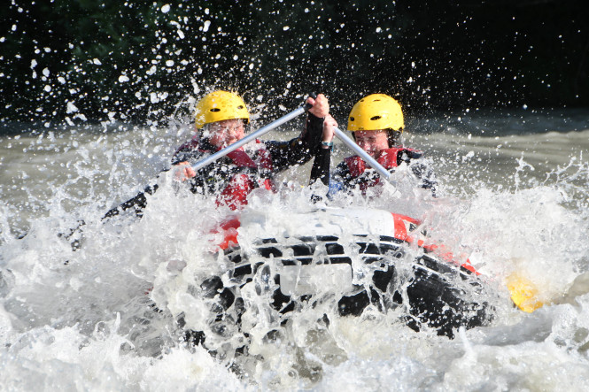 Kids' Rafting with Evolution 2 Chamonix