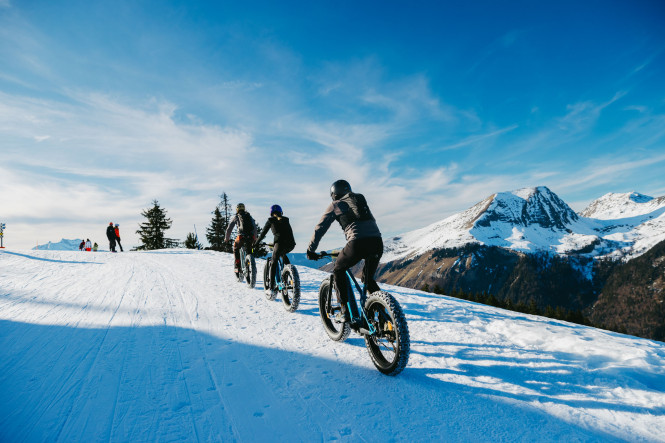 VTT sur neige