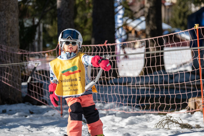 Learn skiing - Evolution 2 Chamonix