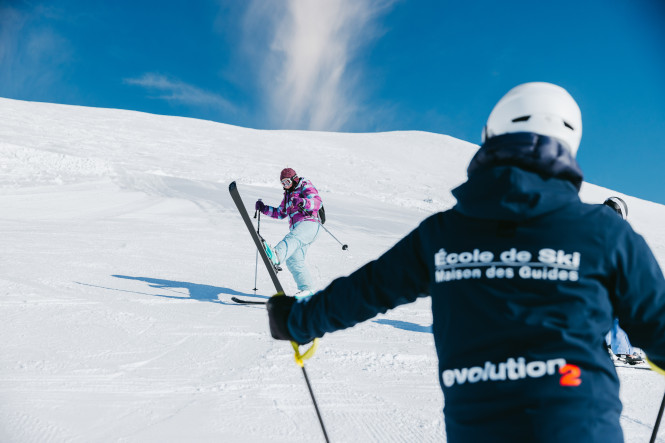 moniteur de ski, ski, snowboard, Vallorcine, coach de ski