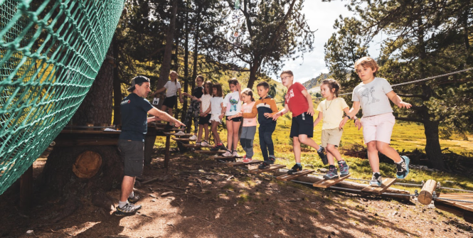 Outdoor Activities Camp for Kids at Les Arcs with Evolution 2