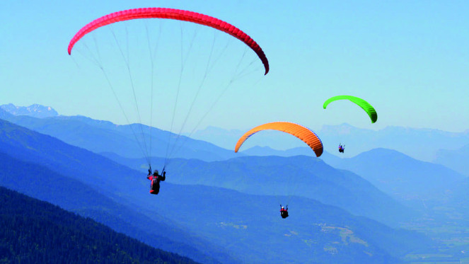 parapente, baptème, megeve, vol, biplace, sensations fortes