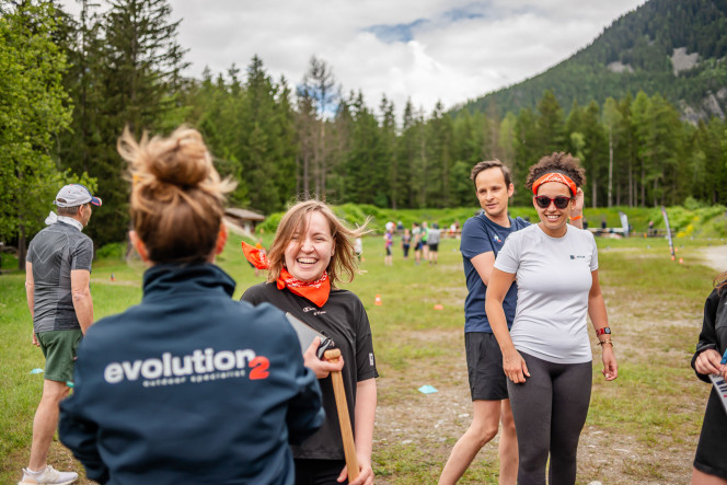 Séminaire avec team building en montagne à Chamonix avec Evolution 2