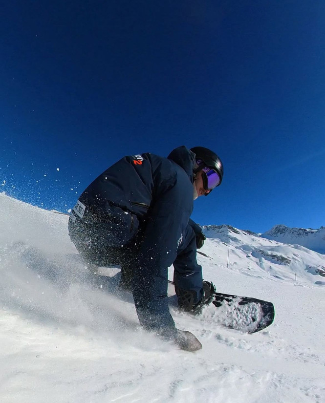 Cours privé de snowboard