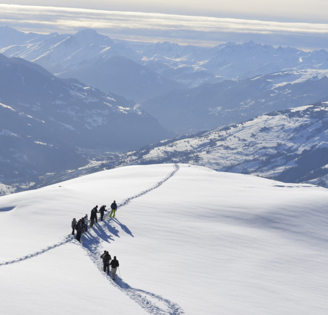 raquettes-dans-la-neige