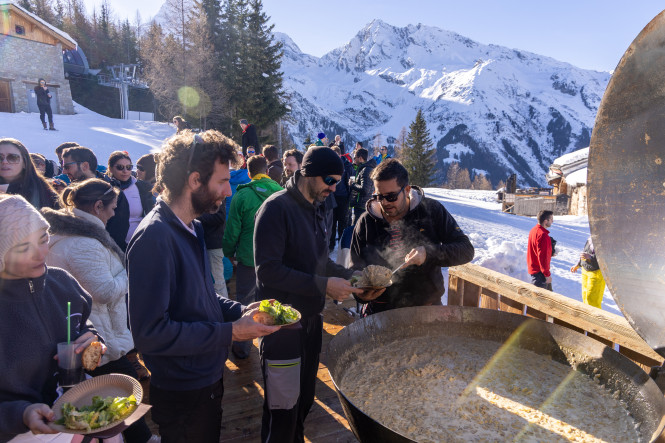 tartfilette-géante-repas-séminaire