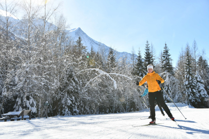 Cross-Country Ski Lessons in Chamonix with Evolution 2