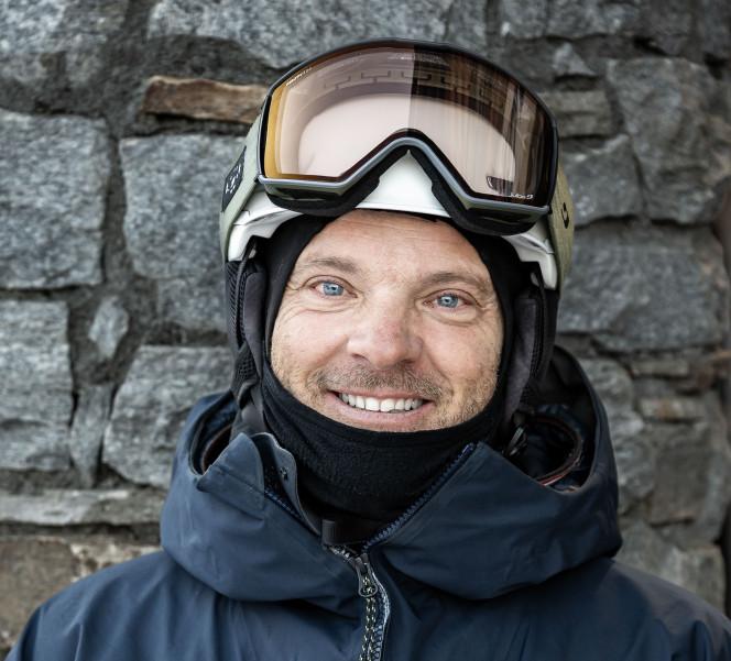 Emmanuel called Nemo/ ski instructor