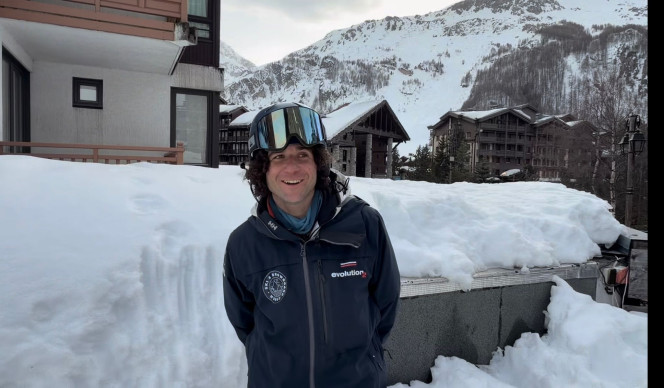 Evolution 2 ski instructor Hippolyte in Val d’Isère.