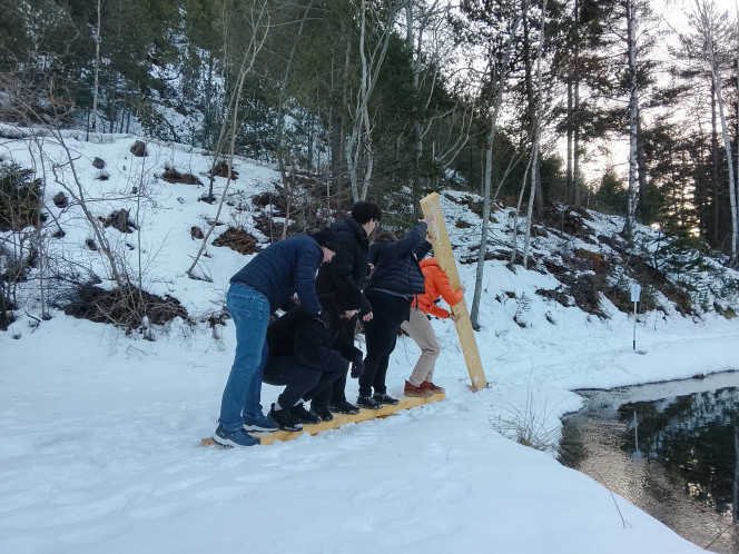 Teambuilding in winter