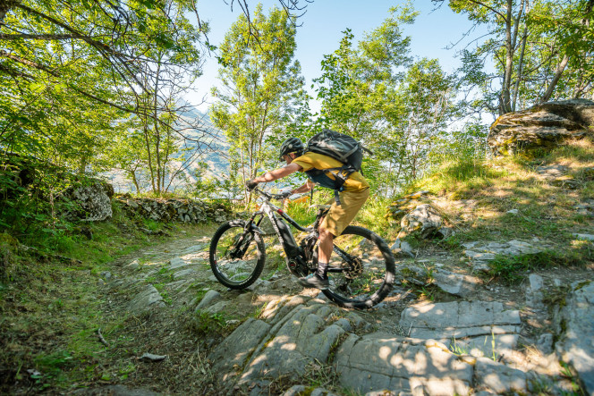 Mountain biking, an ideal activity for active summer holidays