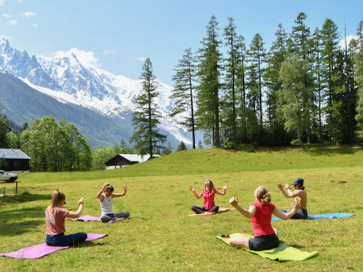 La Rando Yoga à Chamonix : évasion et ressourcement