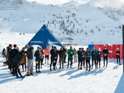 Trail hivernal à Tignes : courez sur un lac gelé à 2100m d'altitude