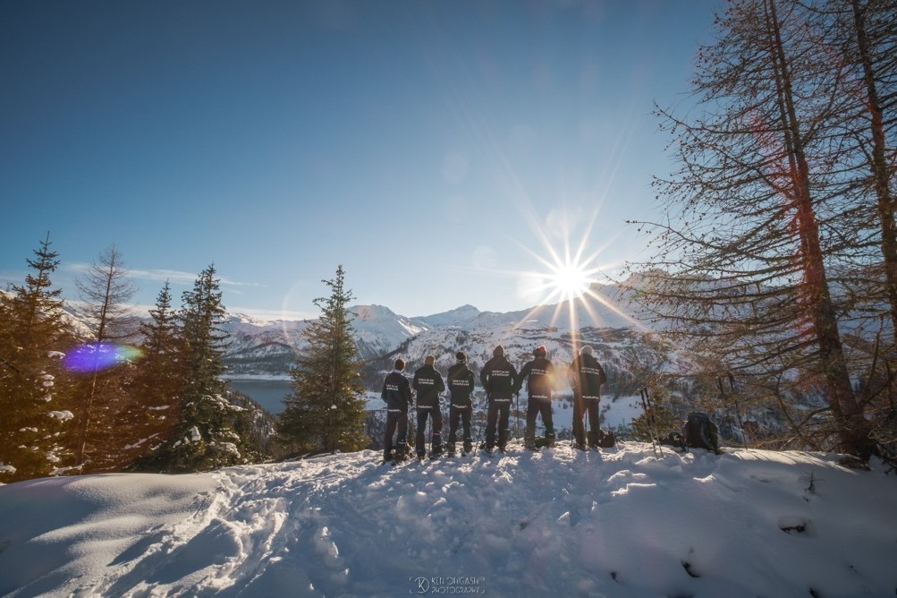 Nos aventures hiver - Randonnée en raquettes à Tignes & Val d'Isère