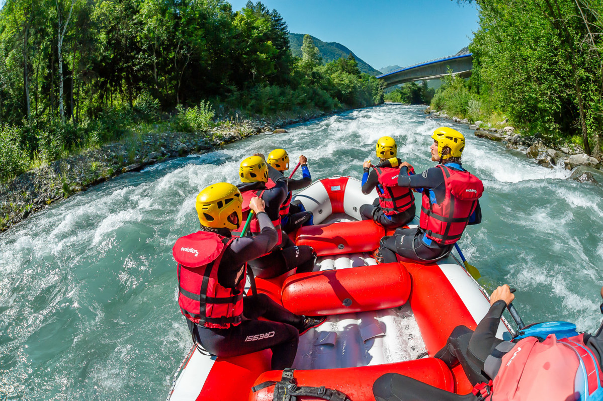 A week of adventure activities at La Rosière !