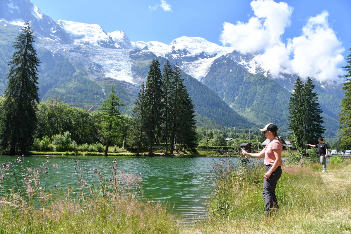 Fishing in Chamonix