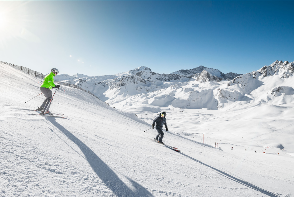 La Rosière on the Franco-Italian side: skiing between two cultures