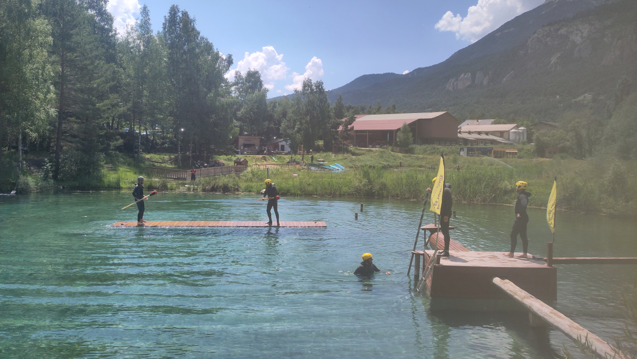 Team building STVI at Val Cenis