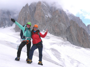 Glacier hiking - Mountaineering - rock climbing...