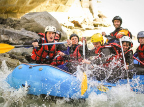 rafting, eaux vives, canyoning, megeve