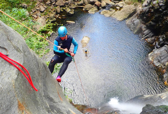 Private canyoning session
