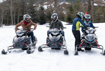 Electric snowmobile (adults)