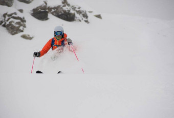 Cours privé de ski hors-piste avec Evolution 2 Tignes.