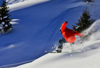 Cours privé de snowboard - hors piste