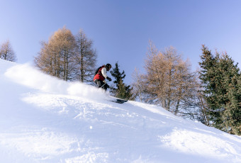 Private ski lessons - off piste