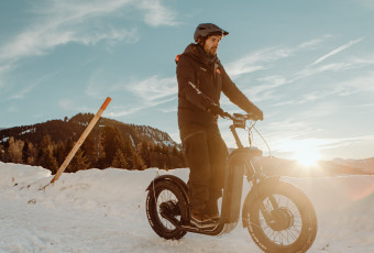 e-scooter, winter