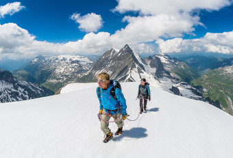 Glacier hiking Val d'Isère