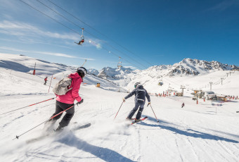 Ski coaching