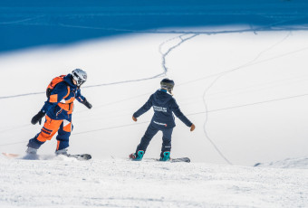 snowboard, cours privés, 2 heures, montagne, famille