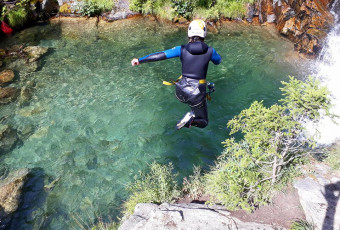 Canyoning,familly,saint-gervais,summer